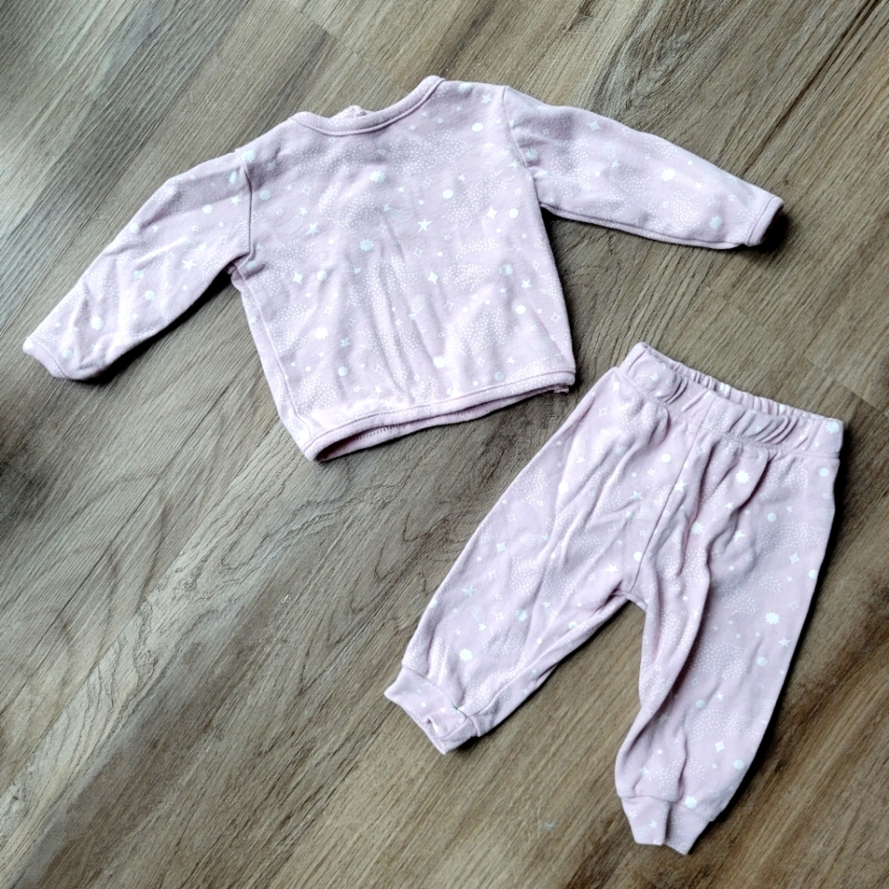 Comfy 3-6M Stars Outfit